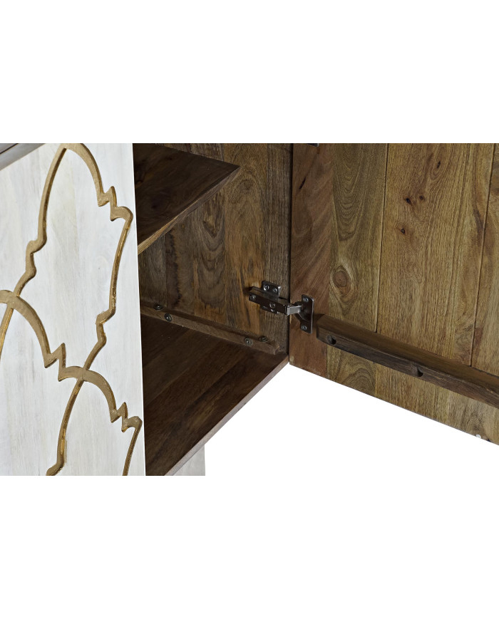 BUFFET MANGO 177X45X75 4 PUERTAS DECAPE BLANCO