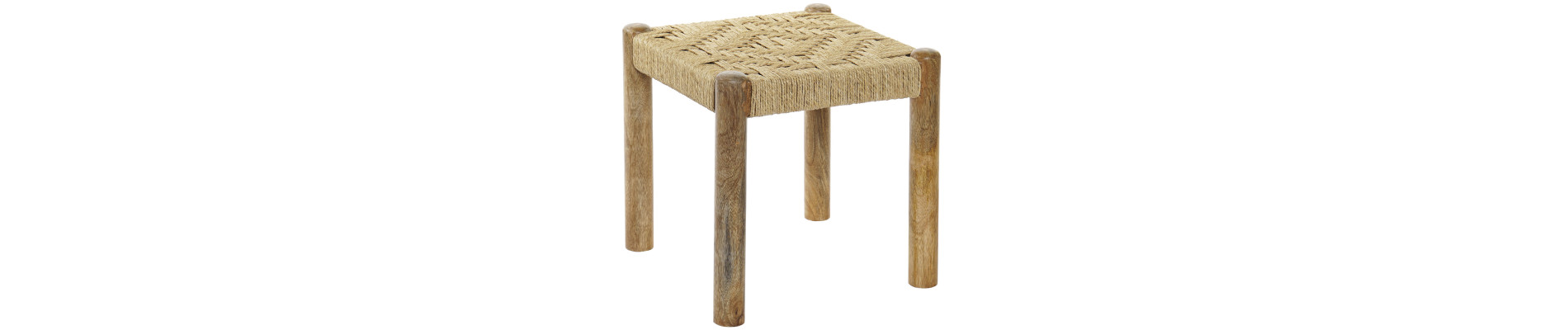 REPOSAPIES POLIESTER 53X53X40 BORREGUITO BLANCO