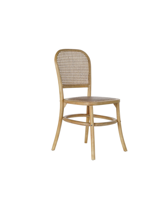 SILLA ABEDUL RATAN 44X49X87 NATURAL