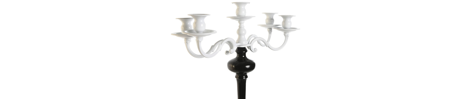 CANDELABRO METAL 45X45X51 BICOLOR