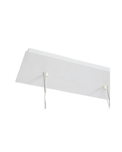 LAMPARA TECHO EUCALIPTO 20X20X40 TRONCOS BLANCO