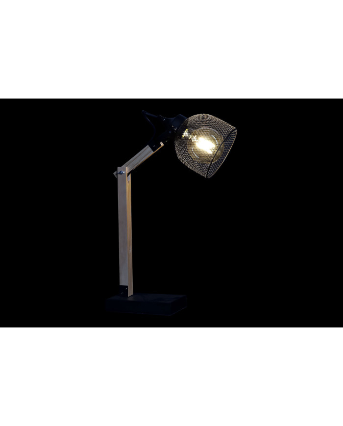 LAMPARA SOBREMESA METAL PINO 30X14X50 NEGRO