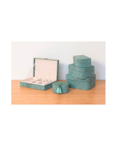CAJA POLIESTER 13X13X6,5 PANA 2 SURT.
