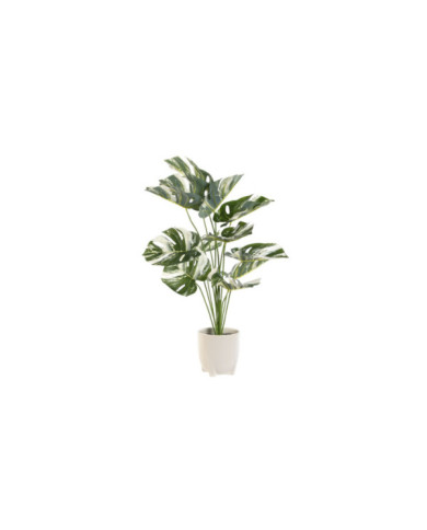 PLANTA PP CERAMICA 46X46X66 MONSTERA VERDE