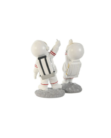 FIGURA RESINA 10,5X10,5X25 ASTRONAUTA 4 SURT.