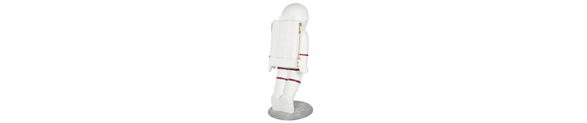 FIGURA RESINA 52,5X60X124 ASTRONAUTA BLANCO