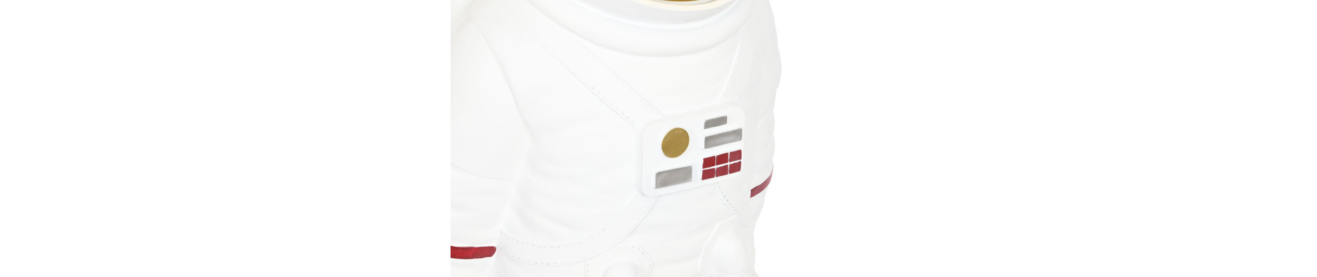 FIGURA RESINA 52,5X60X124 ASTRONAUTA BLANCO