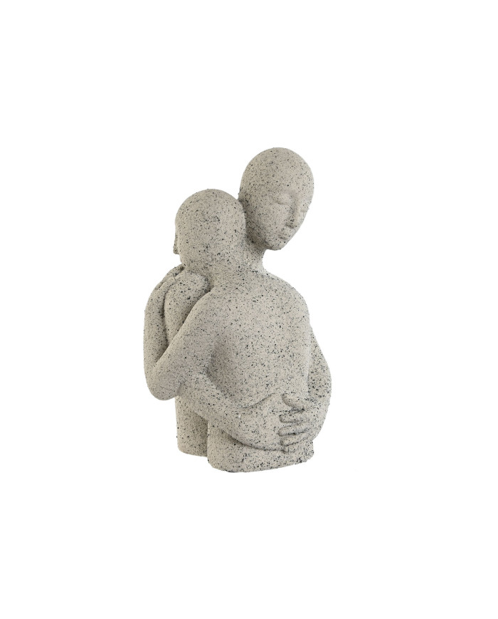 FIGURA RESINA 25,8X22,5X38,5 PAREJA BLANCO