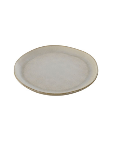 PLATO GRES ESMALTADO 20,6X20,6X2 DESGASTADO BEIGE