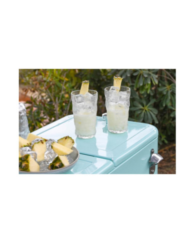 VASO SET 6 CRISTAL 7,5X7,5X14 350ML GLASEADO