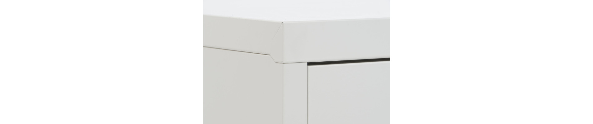MUEBLE TV METAL 120X40X58 TAQUILLA BLANCO