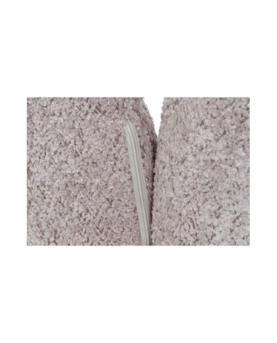 SILLA POLIESTER METAL 60X62X88 BOUCLE ROSA