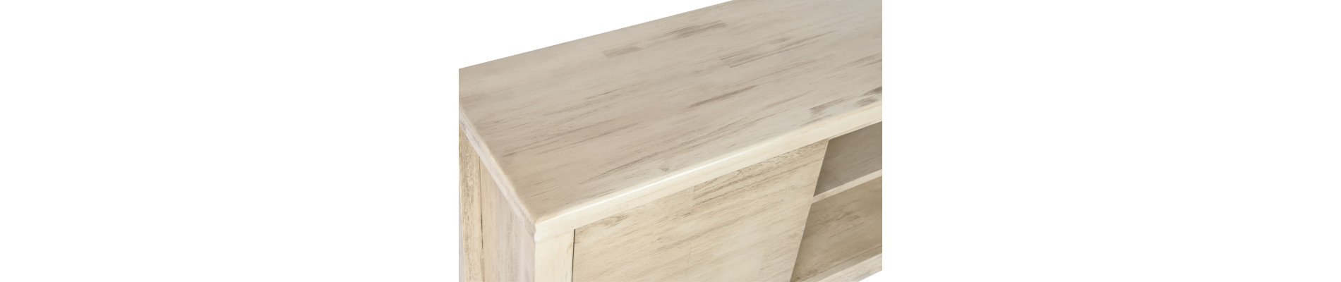 MUEBLE TV ACACIA 160X42X55 NATURAL