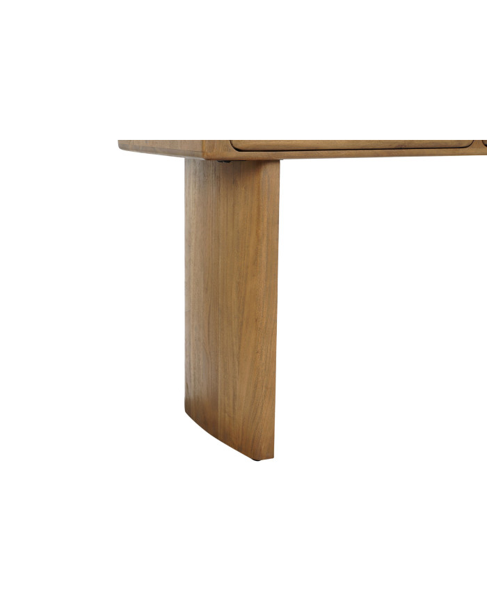 CONSOLA ACACIA 130X47X76 MARRON OSCURO