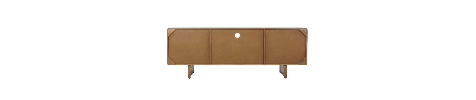 MUEBLE TV ACACIA 175X43,5X65 MARRON OSCURO