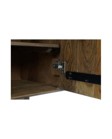 MUEBLE TV ACACIA 175X43,5X65 MARRON OSCURO