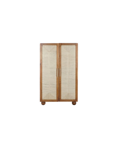ARMARIO ACACIA RATAN 102X46X175 TRENZADO