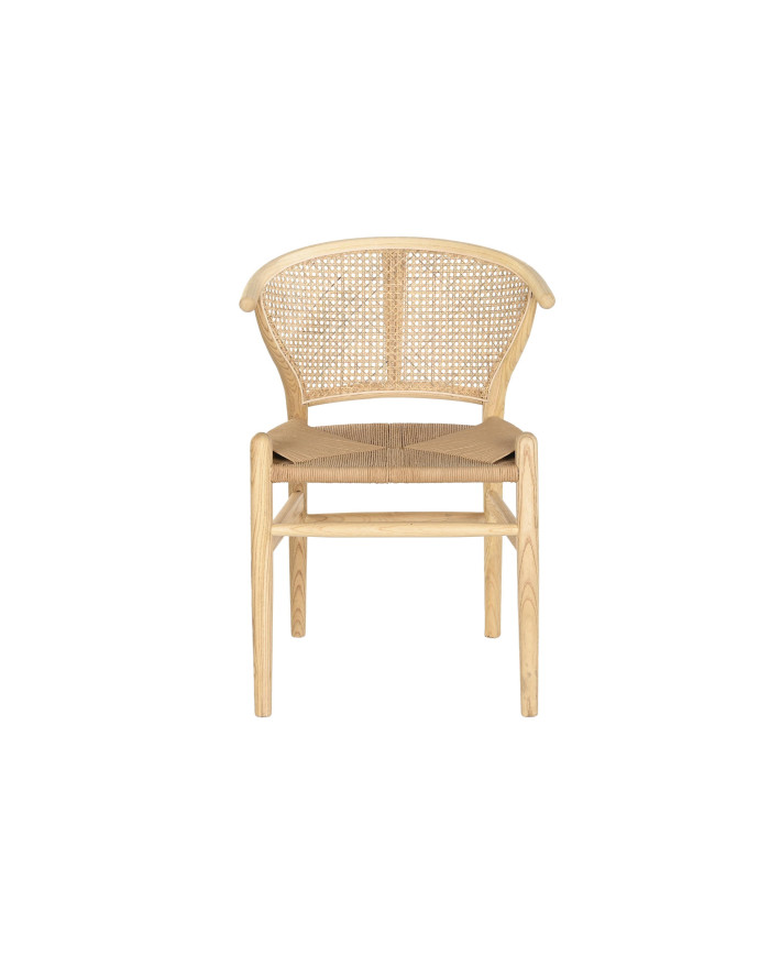 SILLA OLMO RATAN 56X48X80 NATURAL