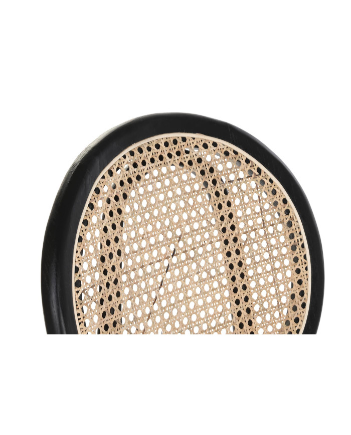 SILLA OLMO RATAN 43X43X89 REJILLA NEGRO