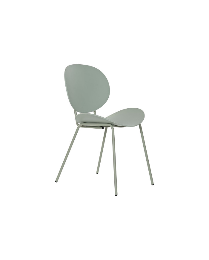 SILLA PP METAL 50X55X79,5 MATE VERDE MENTA