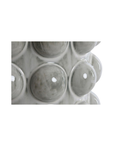 LAMPARA SOBREMESA PORCELANA 40X40X53 BOLA BLANCO