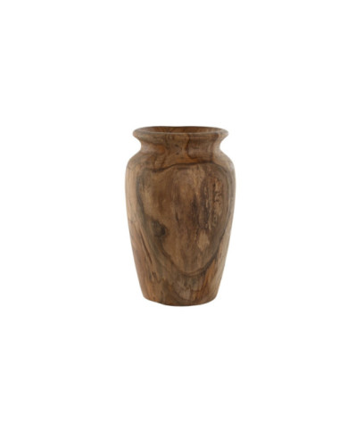 JARRON TECA 25X25X40 NATURAL