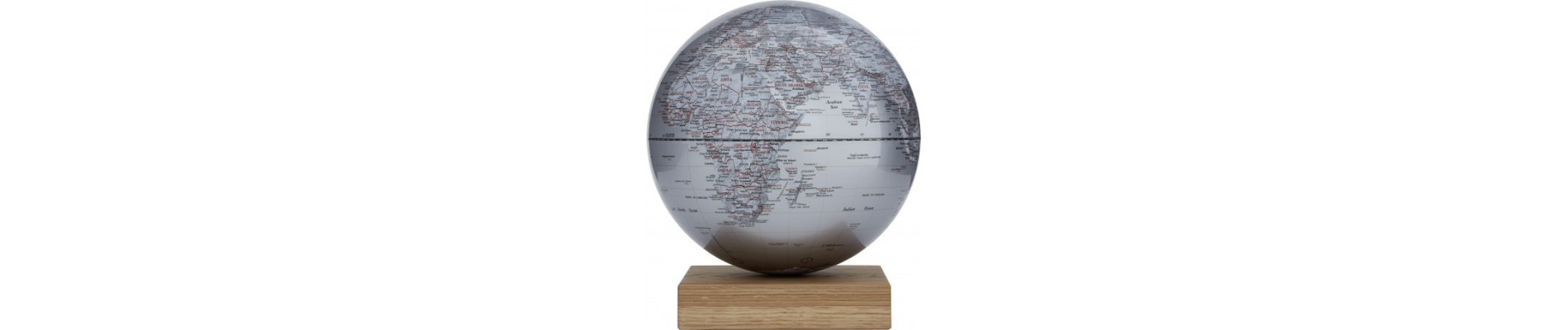 GLOBO TERRESTRE EMFORM Ø 25 CMS. PLATON OAK WHITE