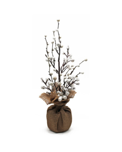 MACETA SACO NAVIDAD 38cm