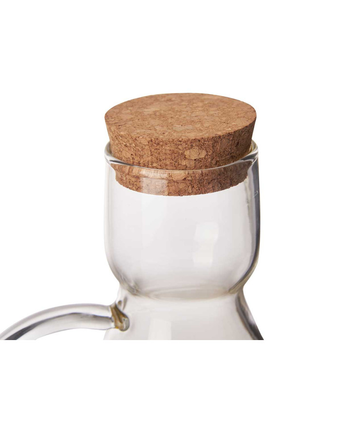 ACEITERA BOROSILICATO CON TAPA CORCHO 1000ML