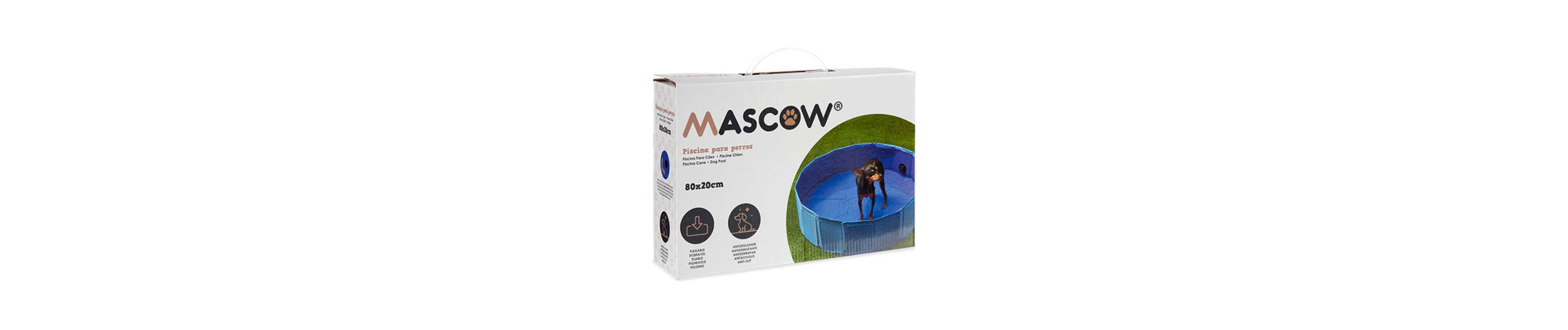 PISCINA PERRO POLIESTER 80X20CM
