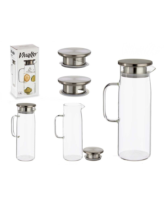 JARRA CRISTAL BOROSILICATO 1,2 L