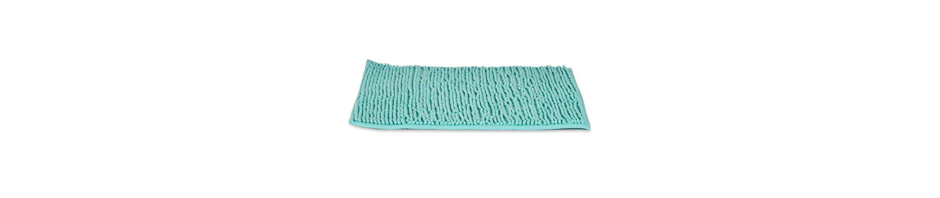 ALFOMBRA BAÑO JADE AZUL 40X60CM