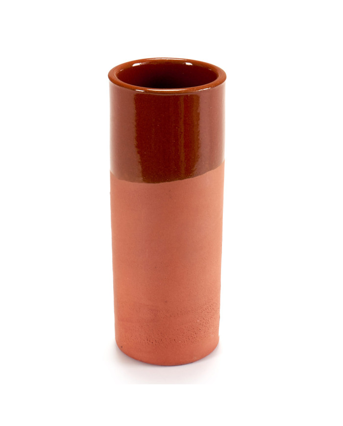 VASO TUBO BARRO 330ML