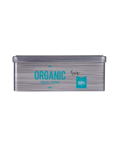 BOTE HOJALATA RECTANGULAR ORGANIC TE