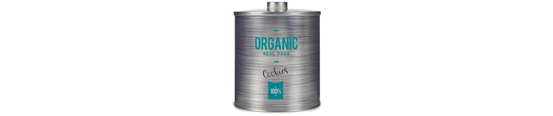BOTE HOJALATA REDONDO ORGANIC COOKIES