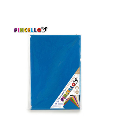 JUEGO 10 LAMINAS GOMA EVA AZUL MAR 45X65
