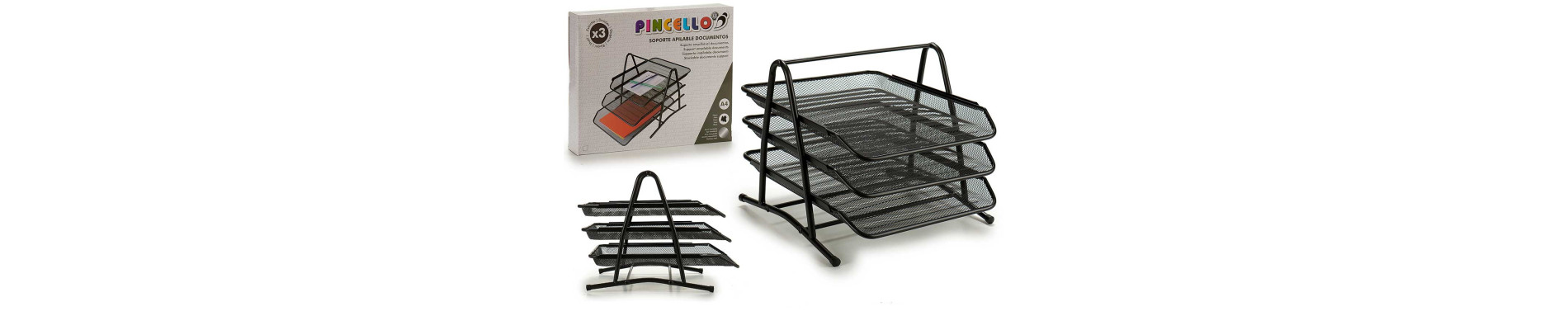 BANDEJA METAL REJILLA 2 BALDAS