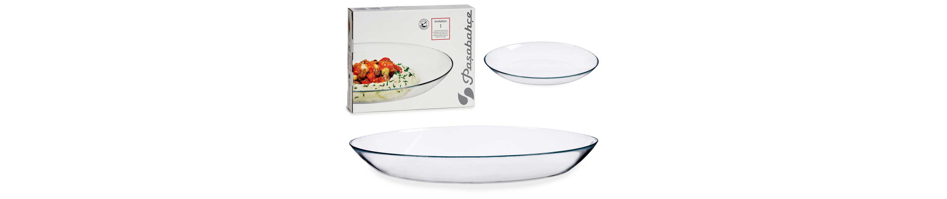 BANDEJA OVALADA INVITATION 33X25CM