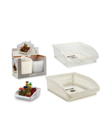 ORGANIZADOR COCINA PLASTICO BLANCO