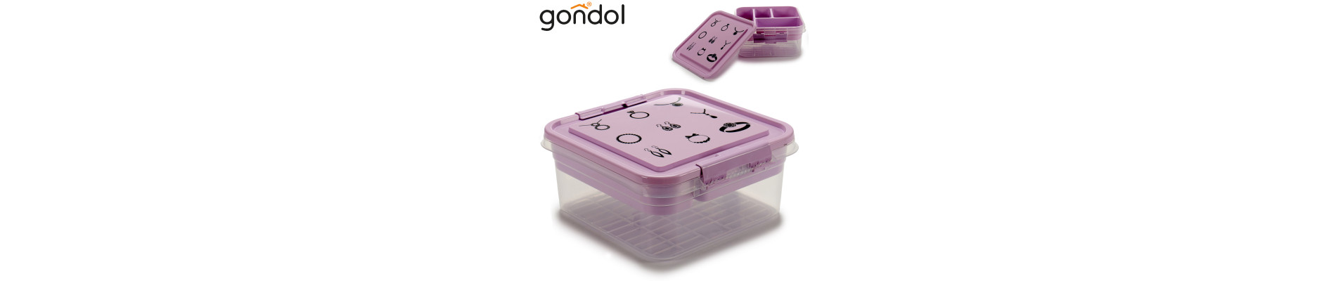 CAJA DE JOYAS PLASTICO CON CIERRE