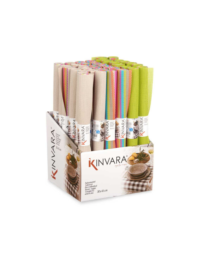 SALVAMANTEL 30X45 RAYAS VARIOS COL SURT3