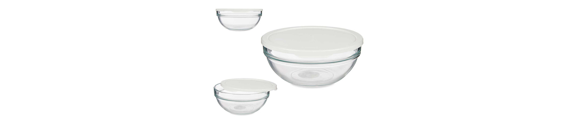 FIAMBRERA REDONDA CHEFS CON TAPA BLANCA 1135ML