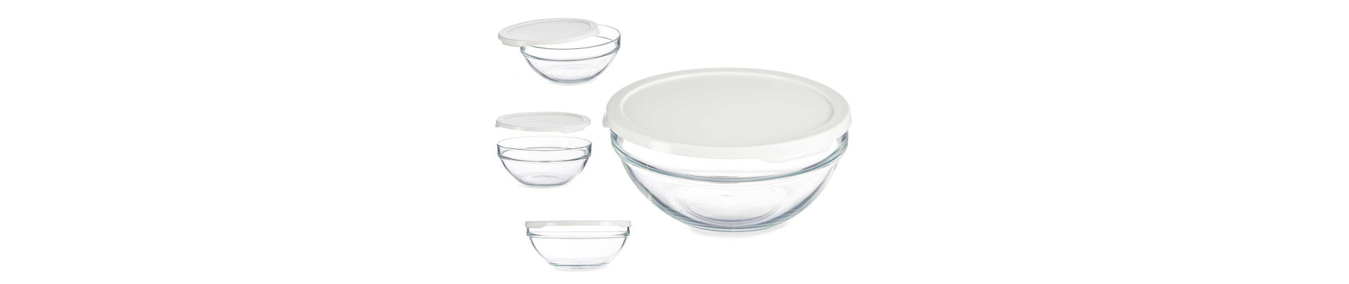 FIAMBRERA REDONDA CHEFS CON TAPA BLANCA 1135ML