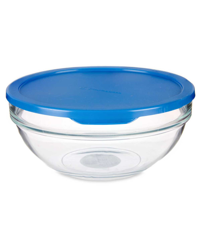 FIAMBRERA REDONDA CHEFS CON TAPA AZUL 1135ML