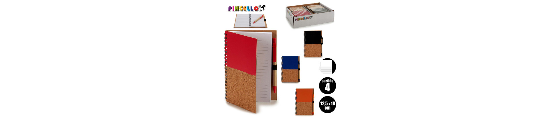 LIBRETA 12,5X18CM TAPA MADERA S4 140 PAG