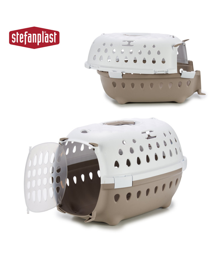 TRANSPORTIN PLASTICO CHIC BEIGE