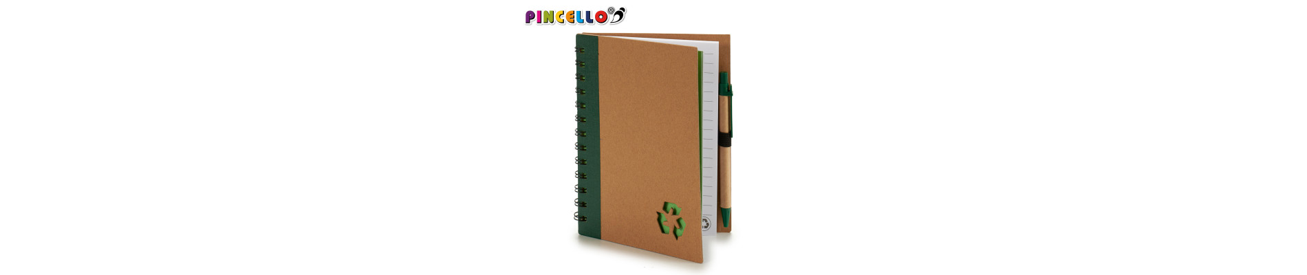 LIBRETA CARTON RECICL Y BOLI 18X14CM S4