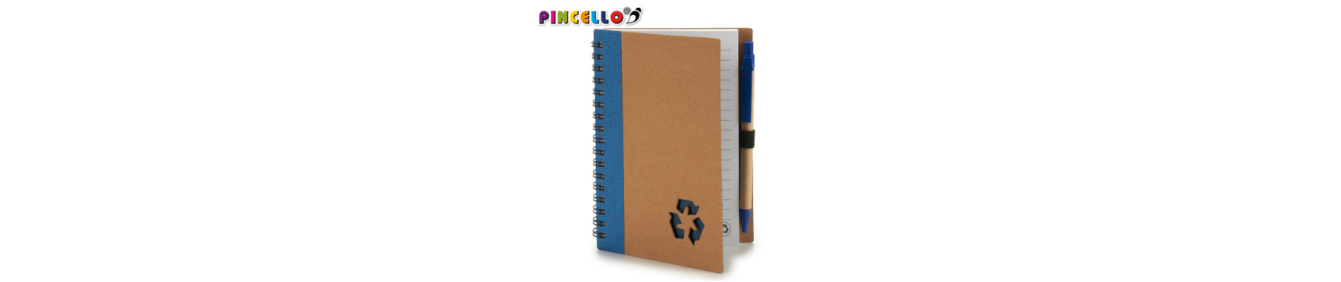 LIBRETA CARTON RECICL Y BOLI 16X12CM S4