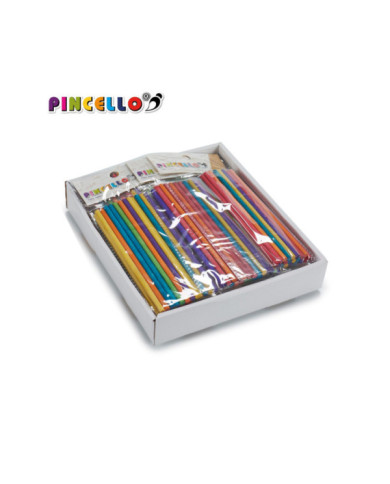 SET 20 PALOS MADERA REDOND MANUALID COL