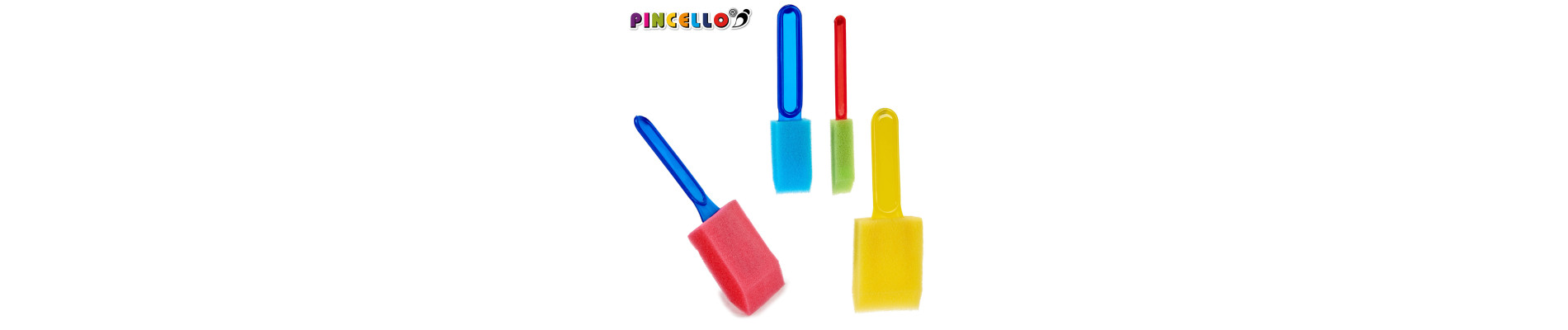 JUEGO 4 ESTAPULAS ESPONJA MANUALIDADES